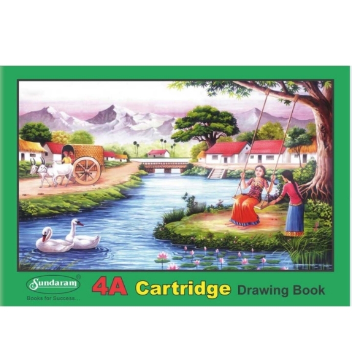 Sundaram D-5 4A Cartridge Drawing Book Pack of 6