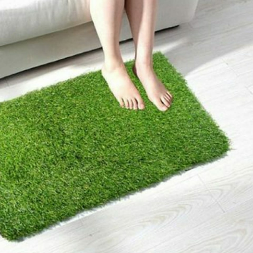 High Density Anti-Skid Artificial Grass Carpet Mat for Balcony, Lawn, Floor or Doormat