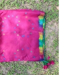 Silk Bandhini Printed Scarf