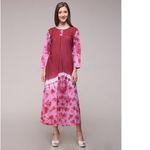 Tie Dye And Applique Dress