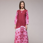 Tie Dye And Applique Dress