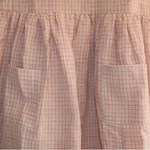 Beige Checks Handloom Organic Kala Cotton Girls Dress