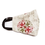 Pack of 4 Reusable Dabu Print Cotton Mask