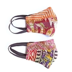 Silk Kantha Reusable Mask Set of 2
