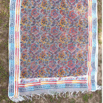 Block Printed Handloom Silk Organza DupattaStole