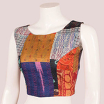 Vintage Silk Kantha Sleeveless Blouse