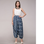 Dabu Printed Chevron Harem Pant