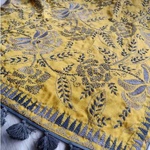 Cotton Hand Kantha Embroidered Dupatta