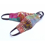 Pack of 4 Silk Kantha Reusable Mask