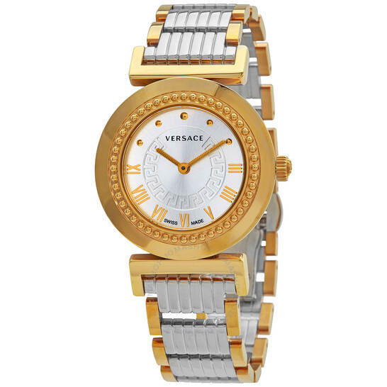 VERSACE Vanity Quartz White Dial Ladies Watch P5Q80D499S089