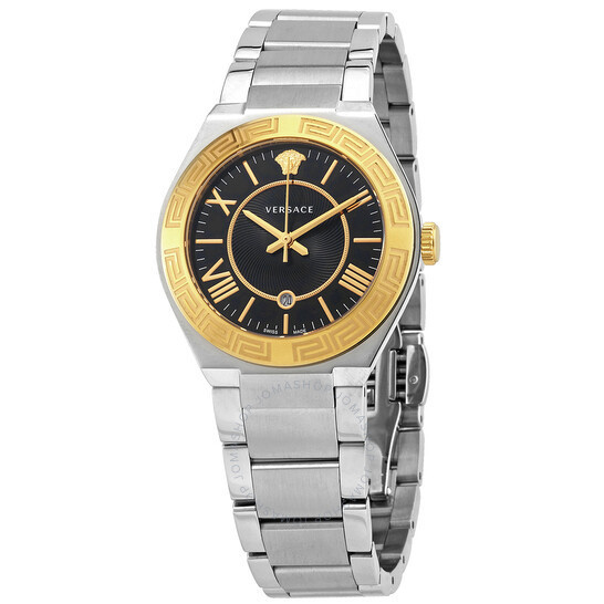 VERSACE Landmark Quartz Black Dial Ladies Watch VEAX00418