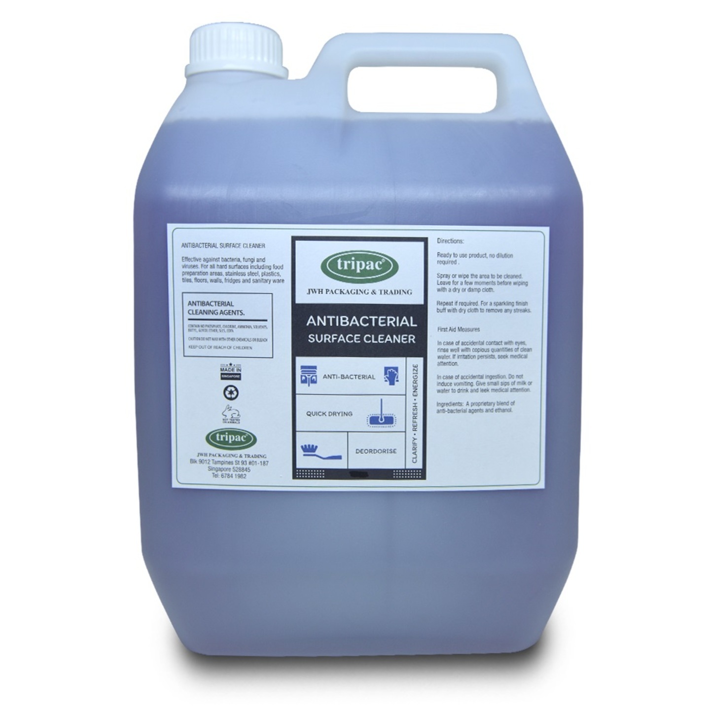 Antibacterial Surface Spray 35 IPA 5 Liters