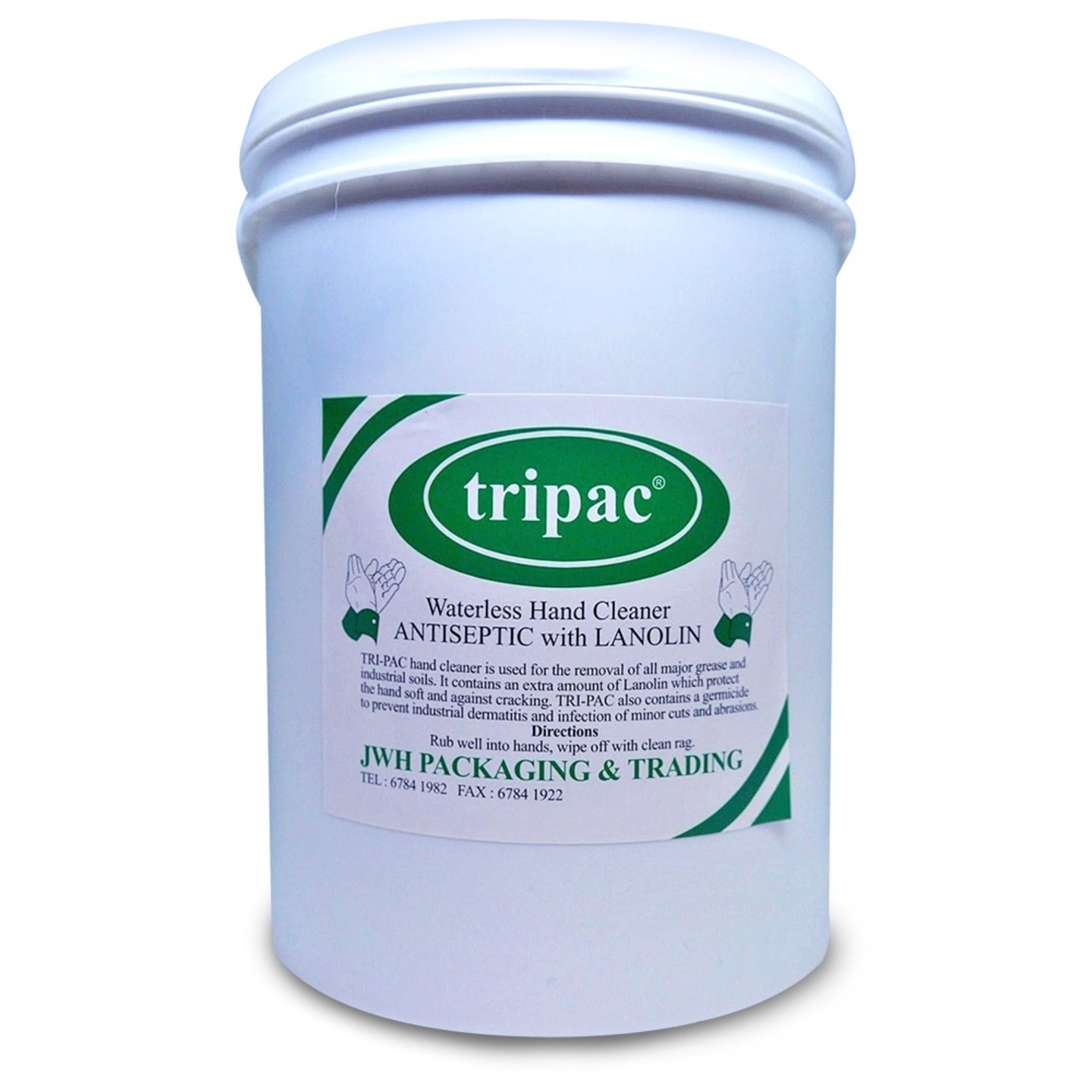 Tripac Mechanics Hand Gel - Pastel Green - 4KG