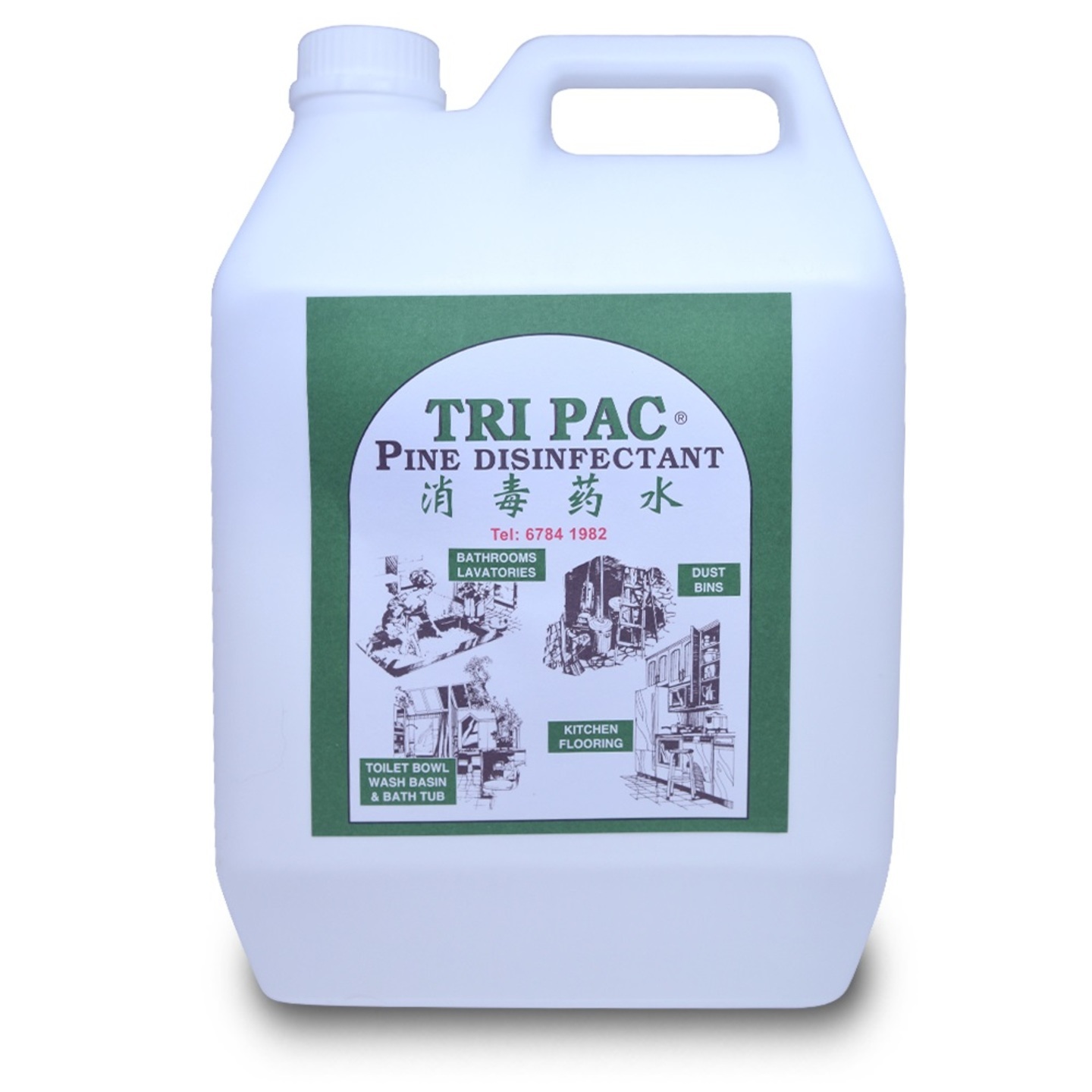 Tripac Pine Disinfectant - 5 liters