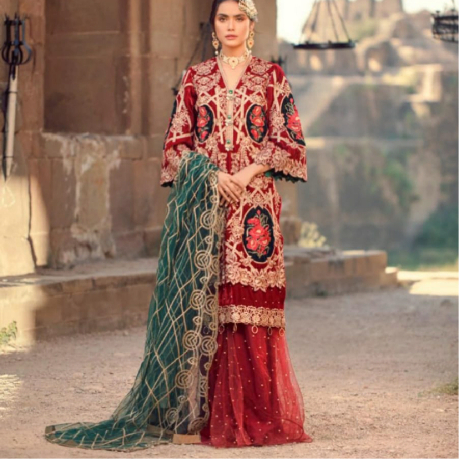 ZANYA EMBROIDERED VELVETTES BY ADAN LIBAS 2020