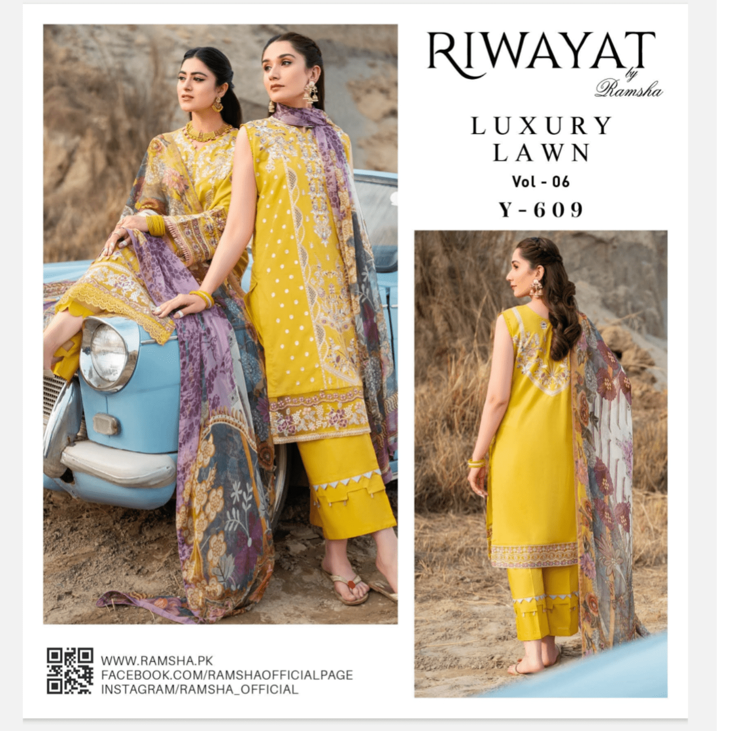 Riwayat luxury Lawn Vol 06 23