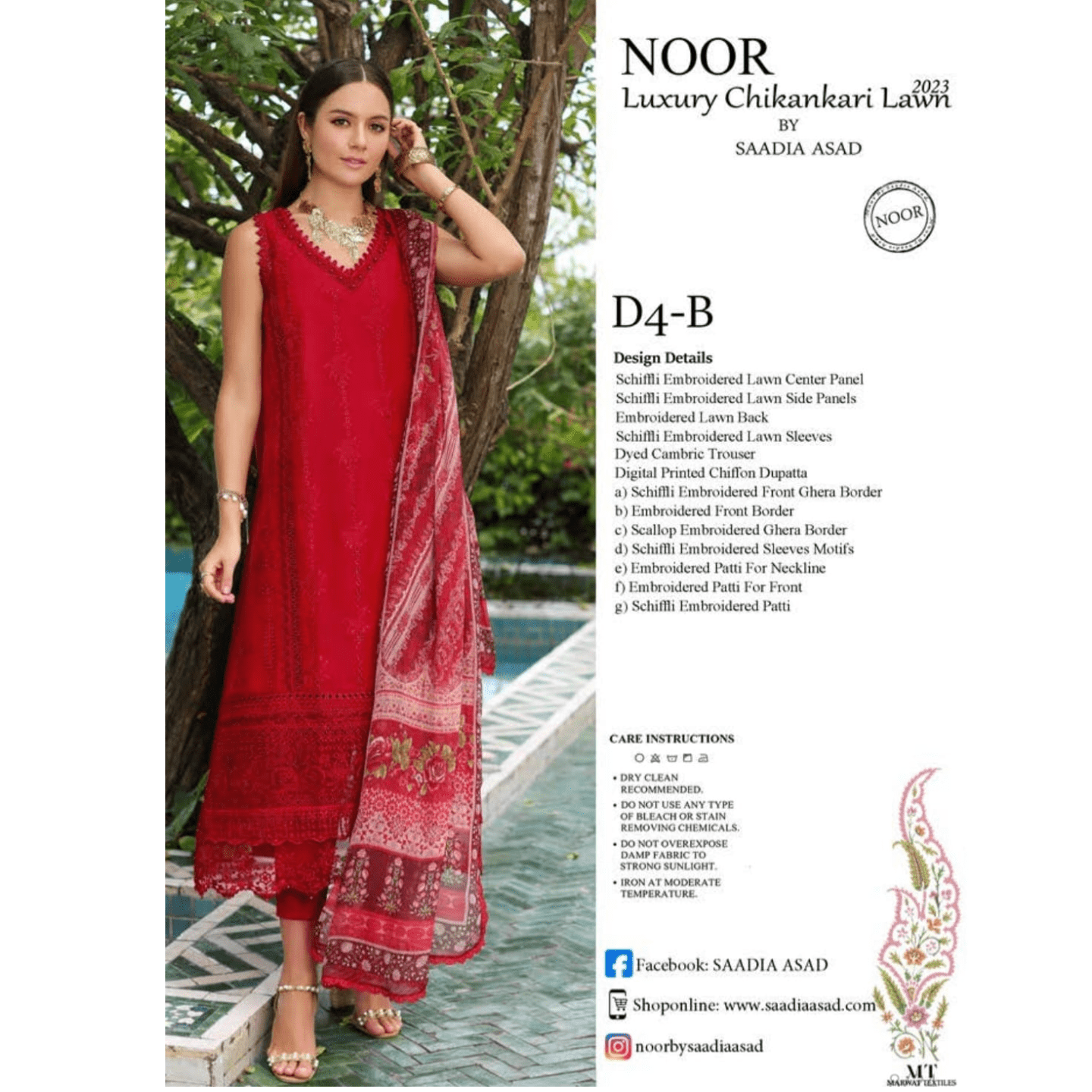 NOOR EID LUXURY LAWN 2023