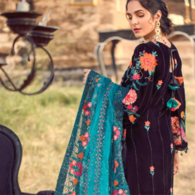 ZANYA EMBROIDERED VELVETTES BY ADAN LIBAS 2020