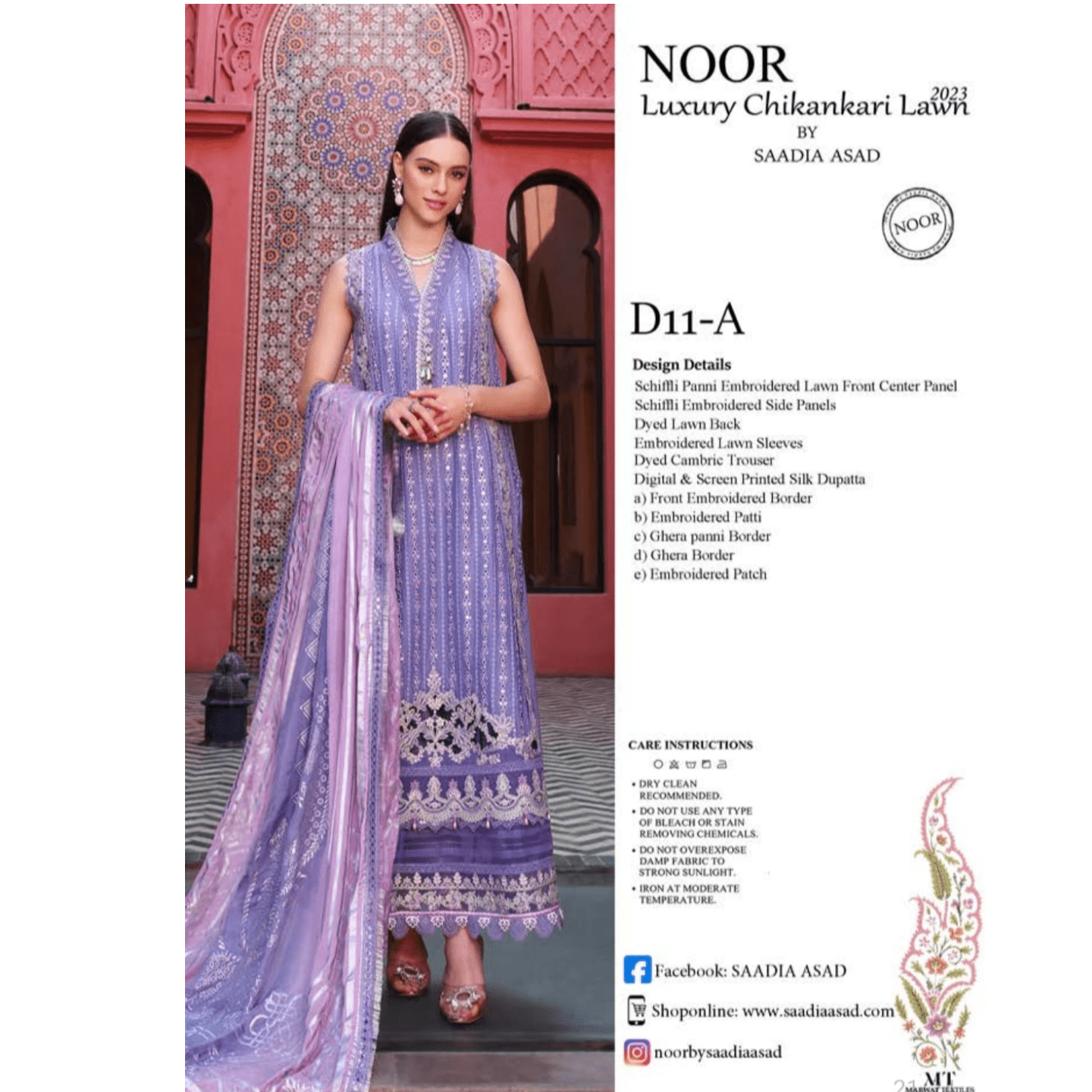 NOOR EID LUXURY LAWN 2023