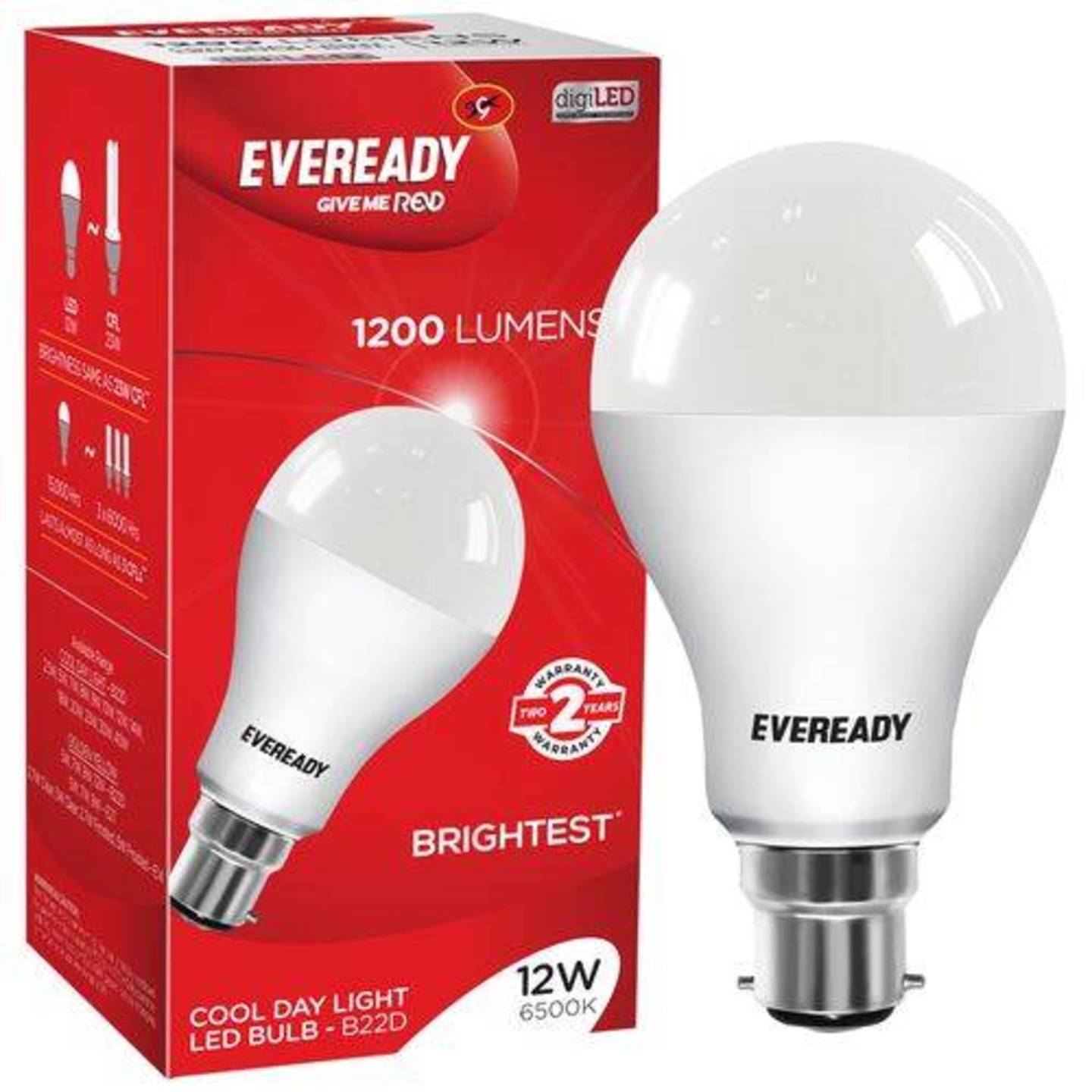 Eveready LED Bulb - 12 Watt, 1 pc