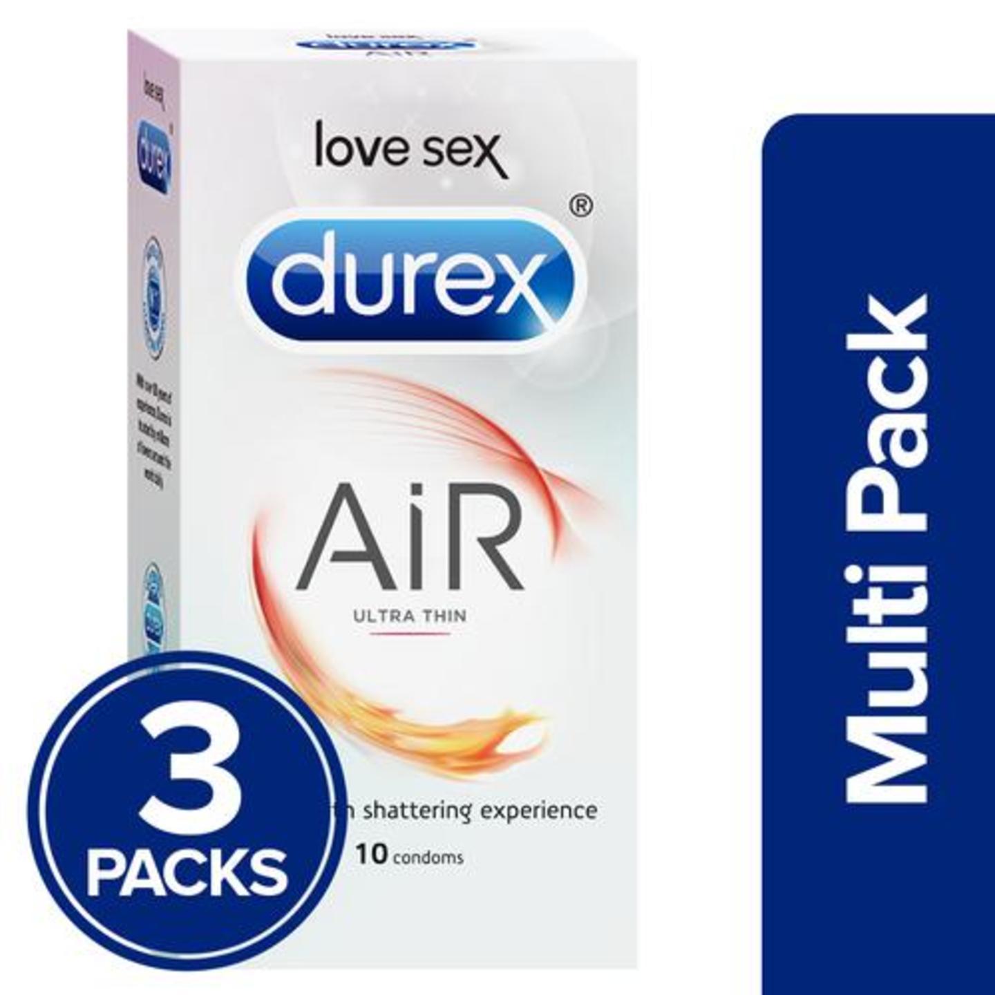 Durex Condoms - Air, 3x10s pack Multipack