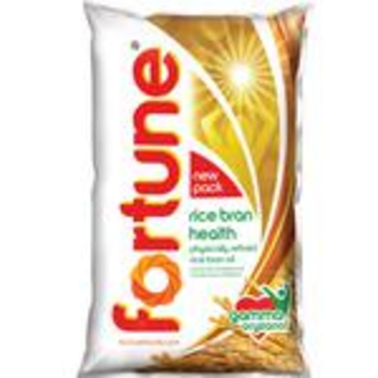 Fortune Rice Bran Oil, 1 L Pouch