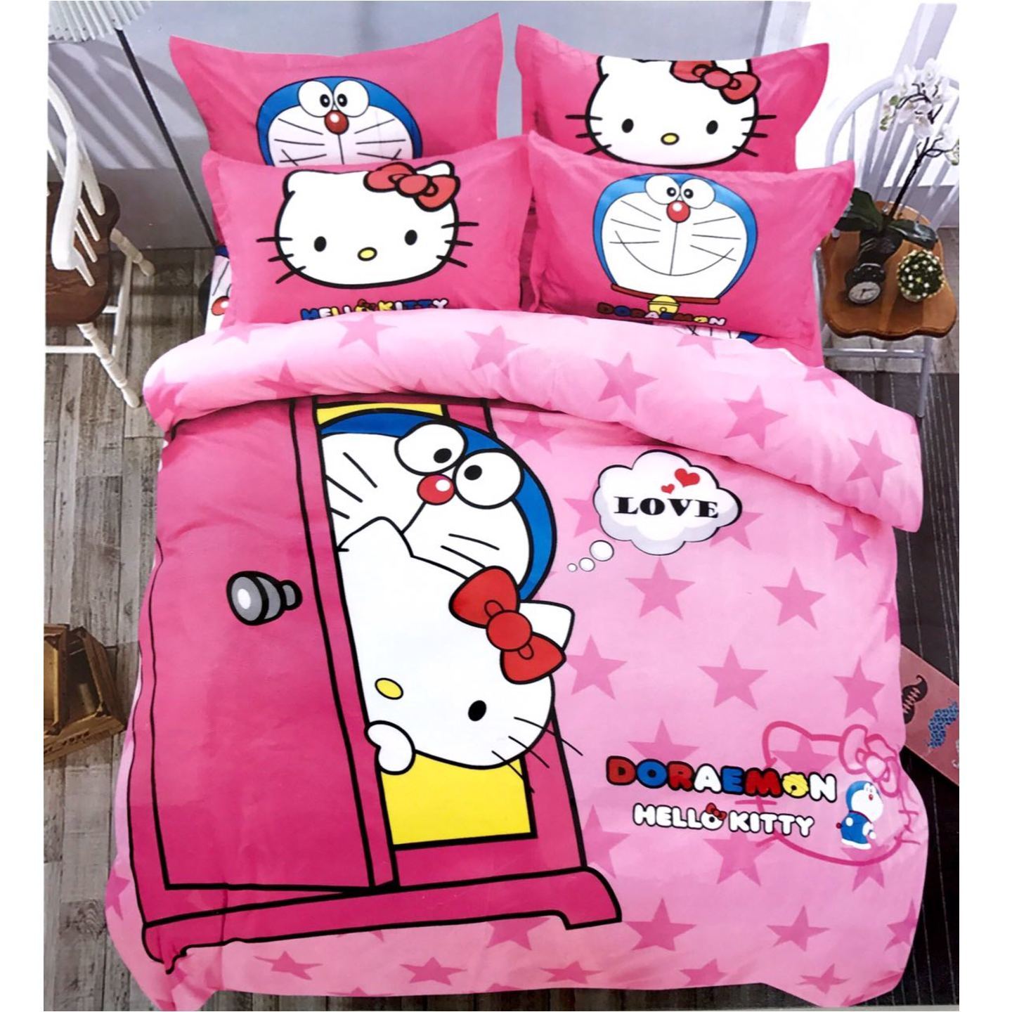 Panel Prints bedsheet set