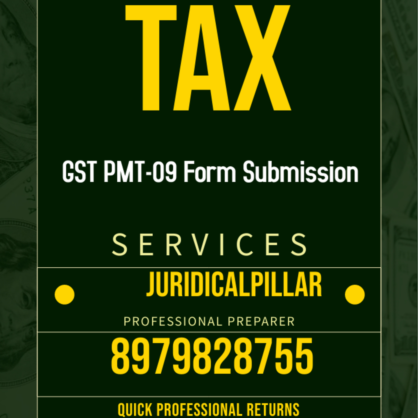 GST PMT-09 Form Submission