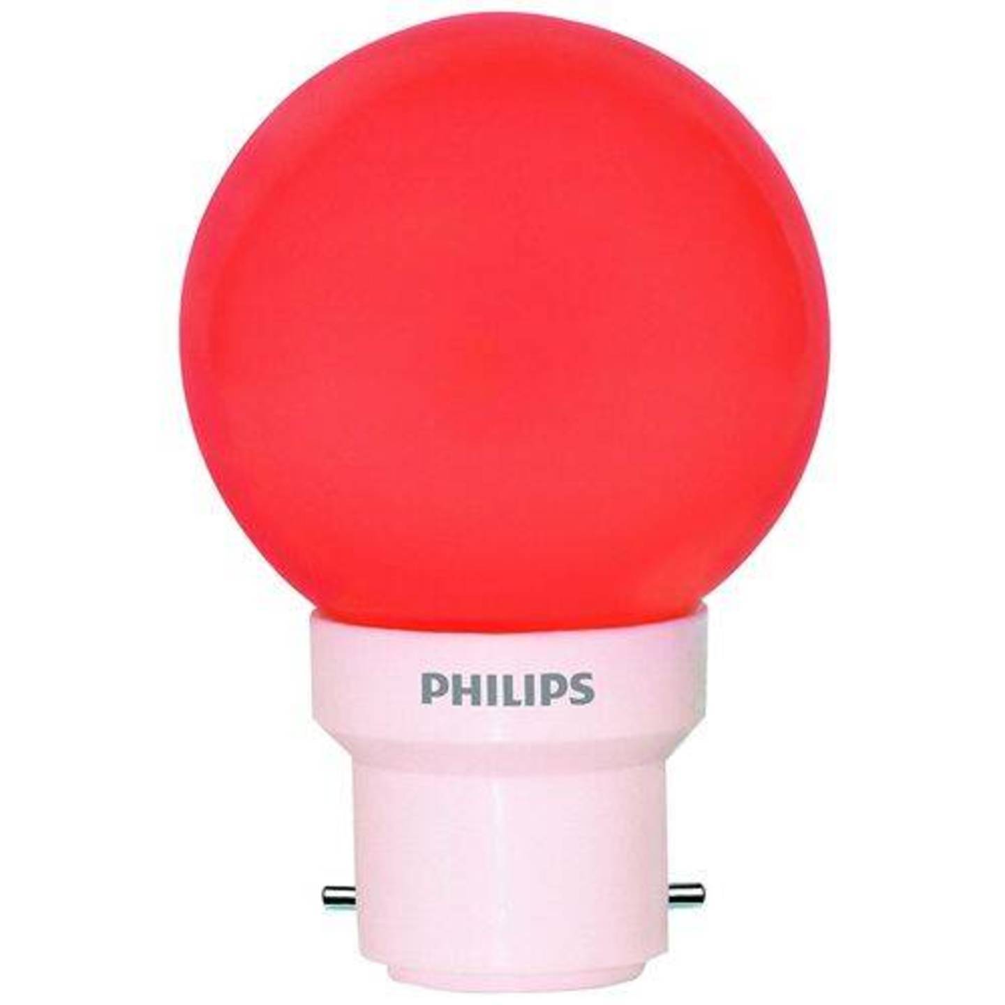 Philips Deco Mini Base B22 0.5-Watt LED Bulb - Red, 1 pc