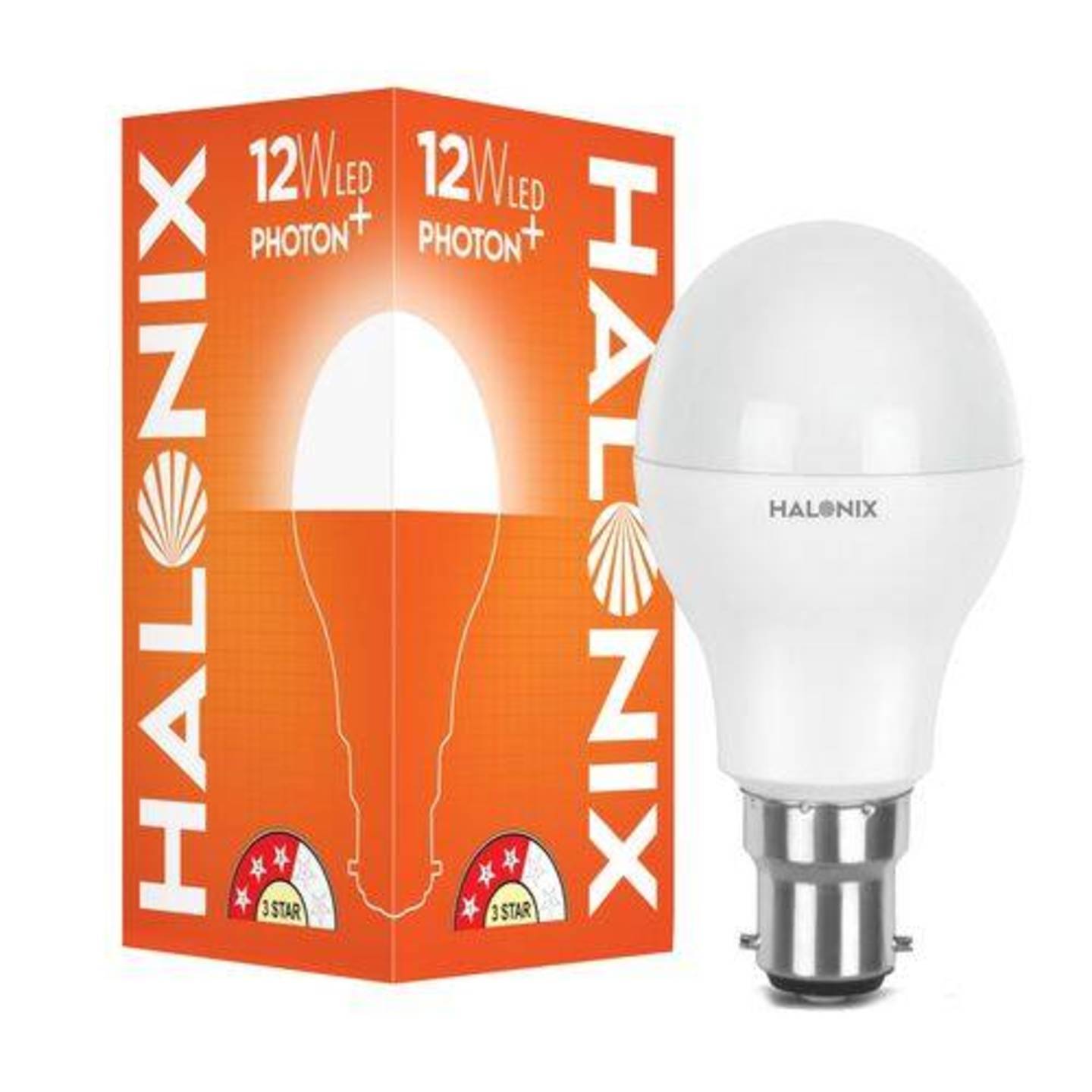 Halonix LED Bulb - Photon B22 CW I, 12 Watt