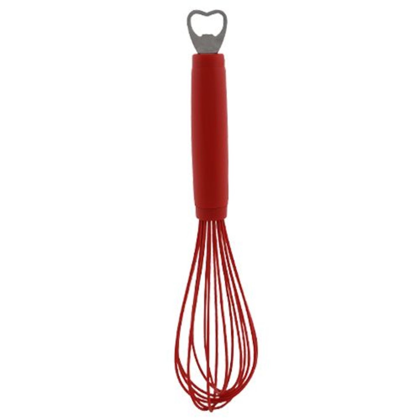 DP Plastic Hand Whisk cum Bottle Opener - Red BB 641 2, 1 pc