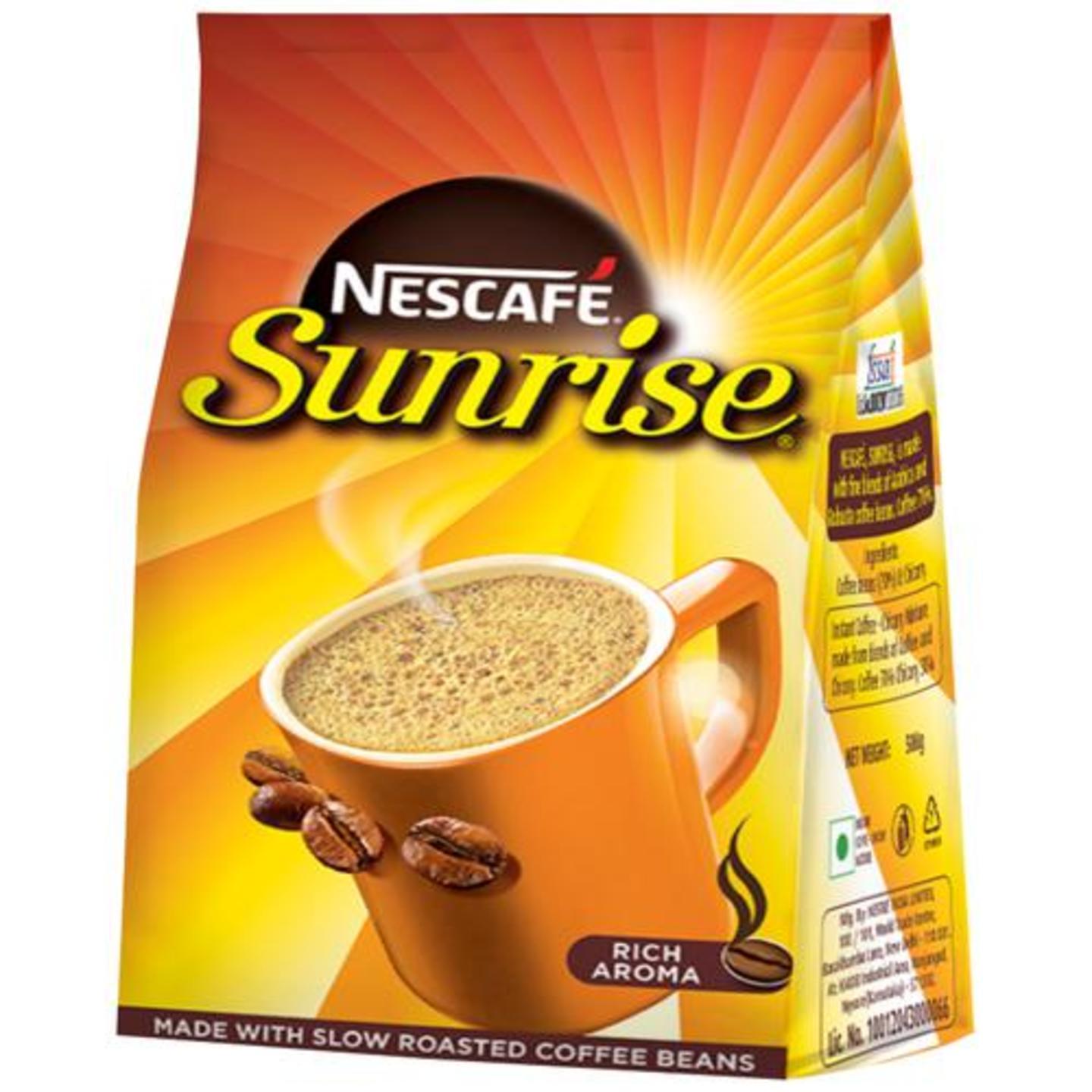 Nescafe Sunrise Instant Coffee - Chicory Mixture, 500 g Pouch