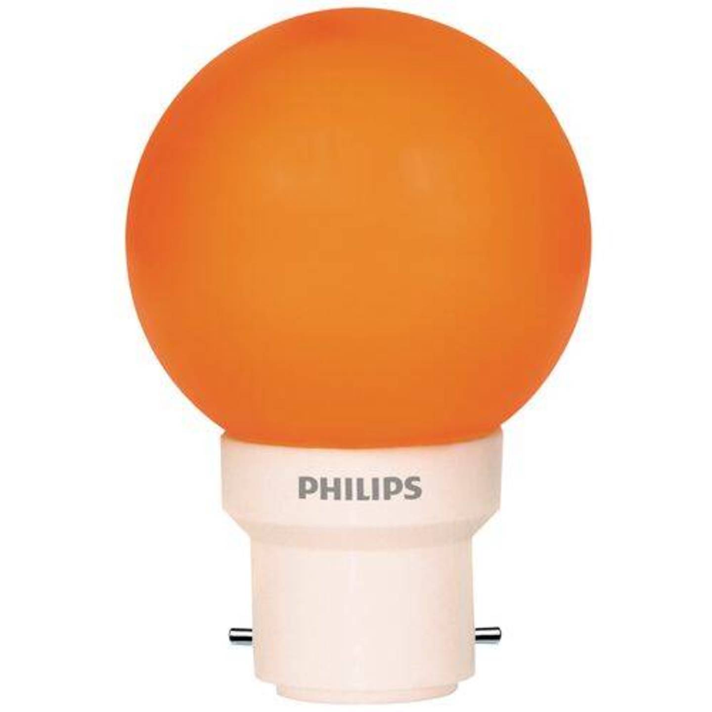 Philips LED Bulb - 0.5-Watt, Orange, Deco Mini Base B22, 1 pc