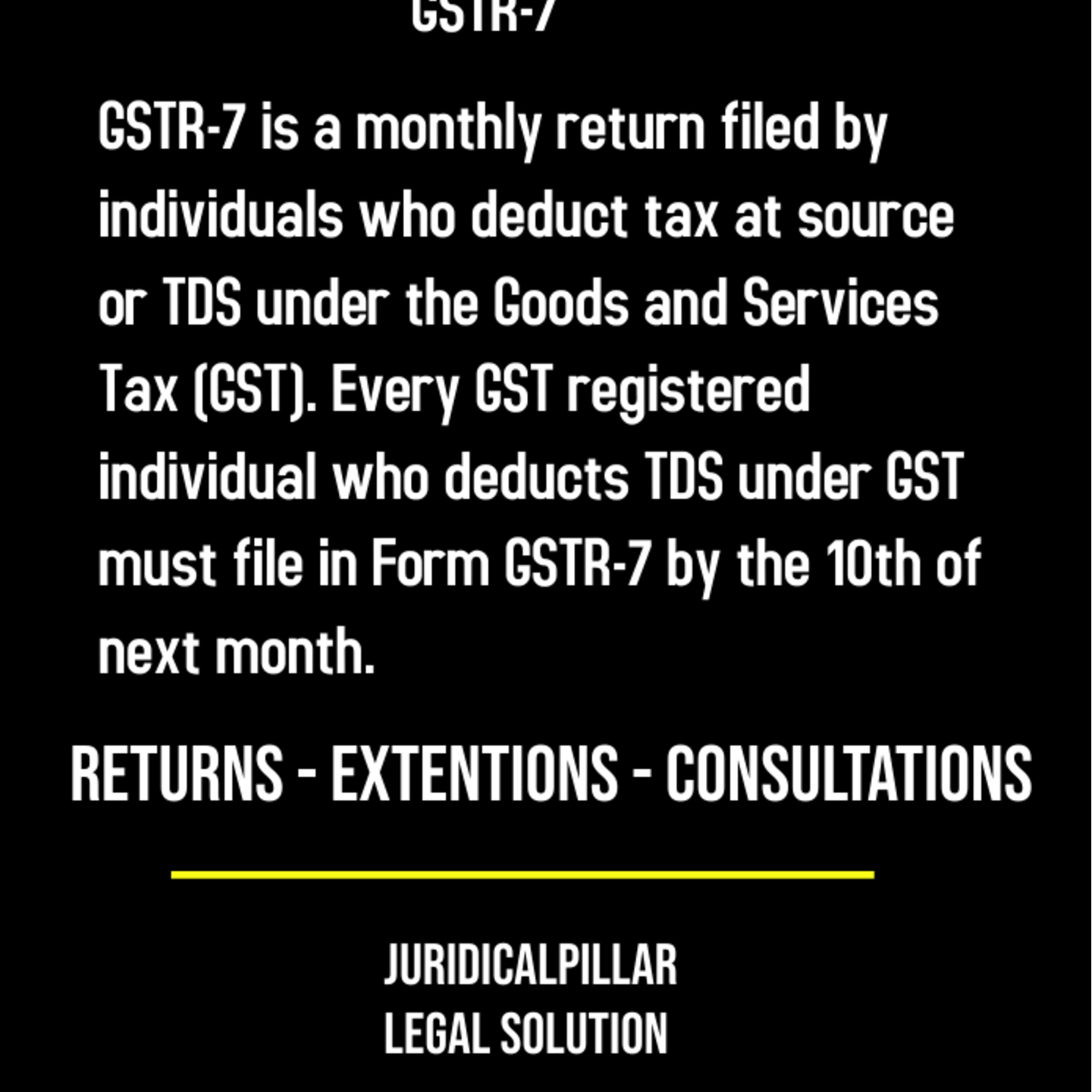 GSTR-7