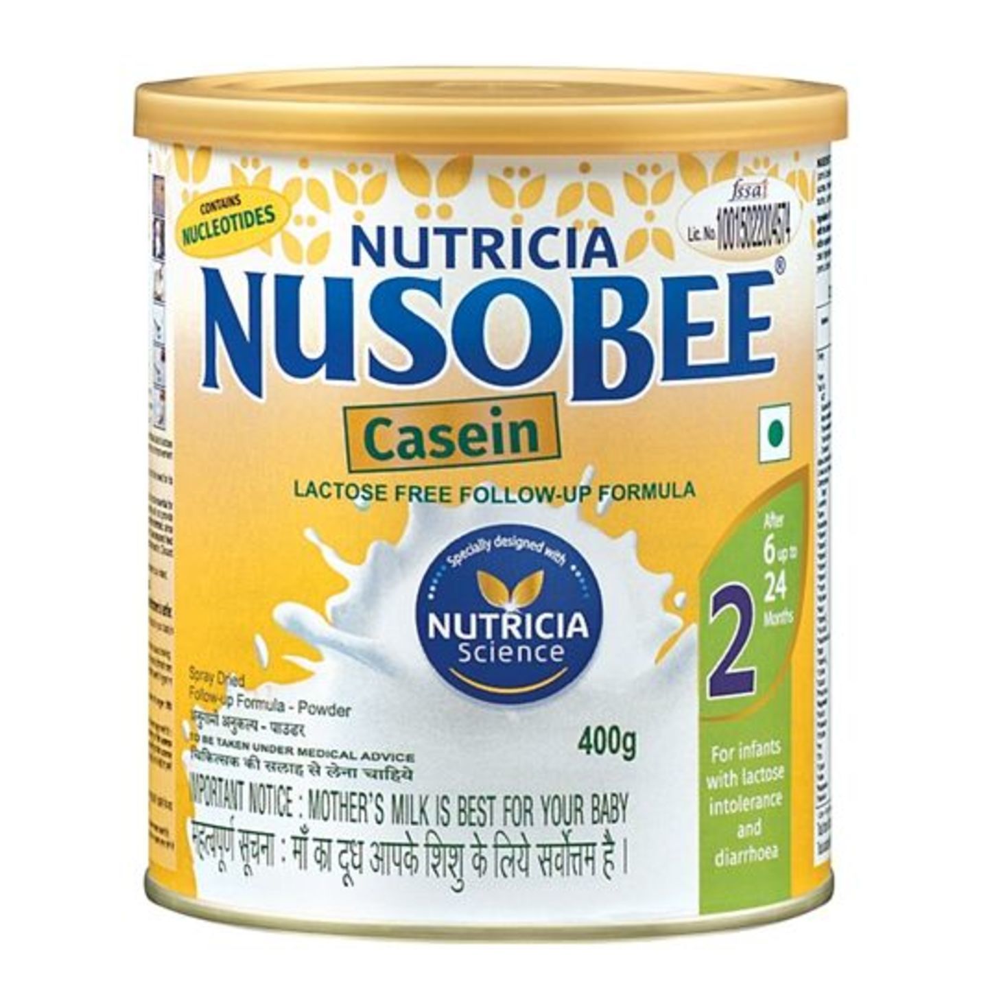 Nusobee Casein 2 Follow Up Formula - 400 gm