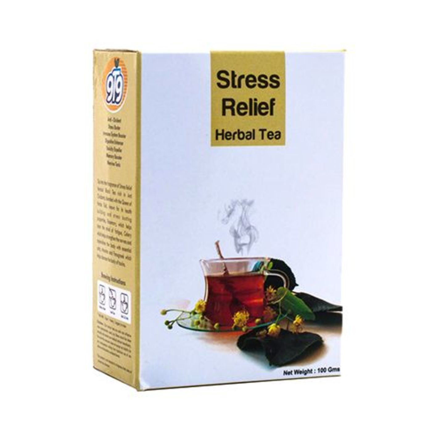 9t9 Tea - Stress Relief, 100 g Buy 1 Get 1 Free