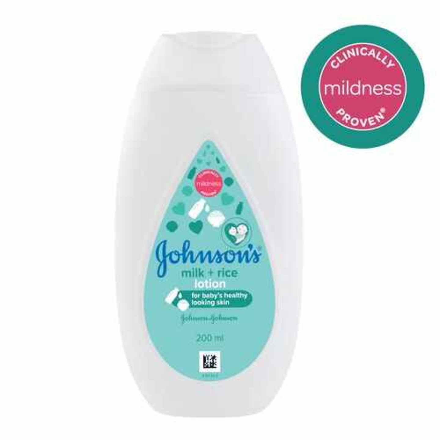 Johnson's Baby Lotion - Milk & Rice, 200 ml