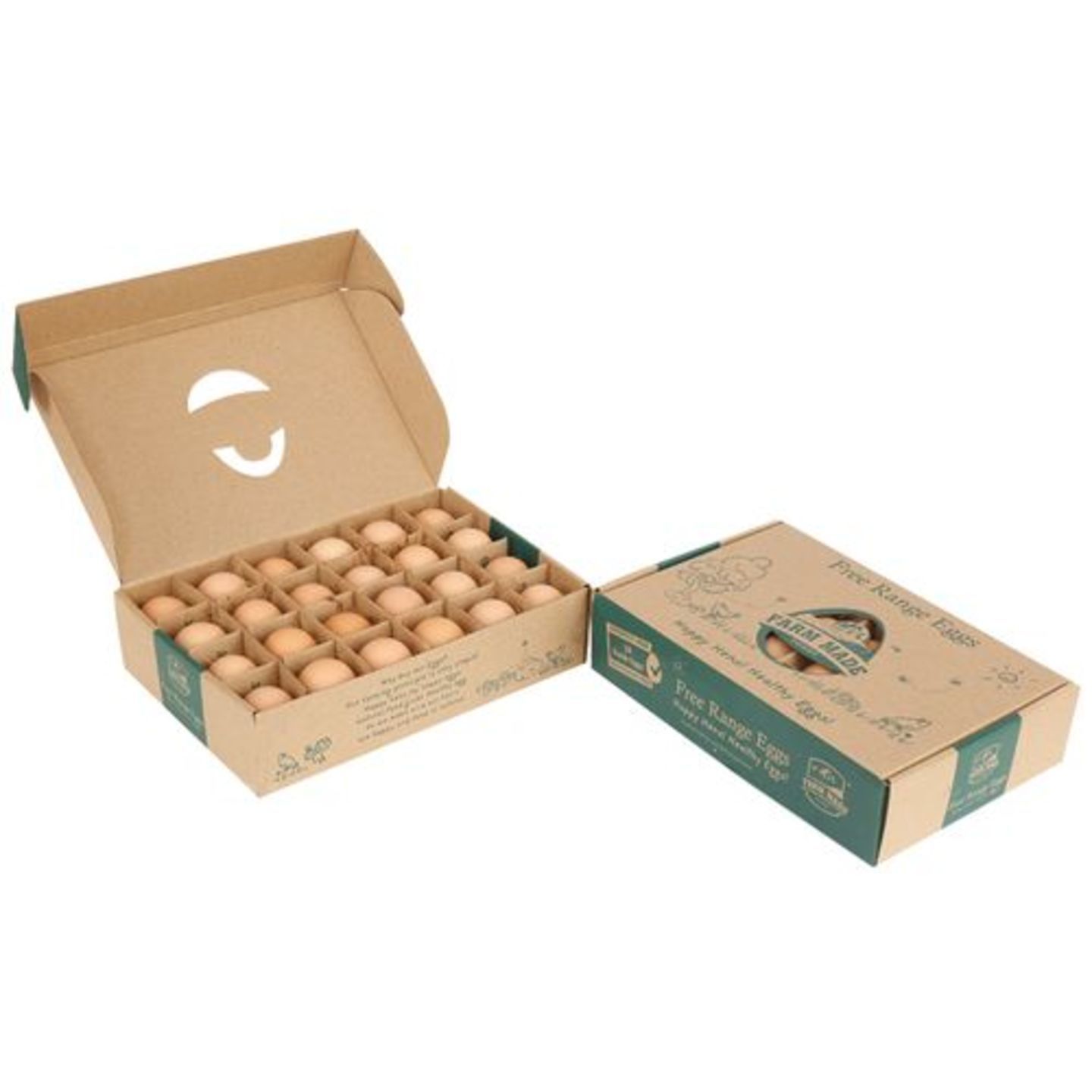 Farm Made Free Range Eggs, 24 pcs