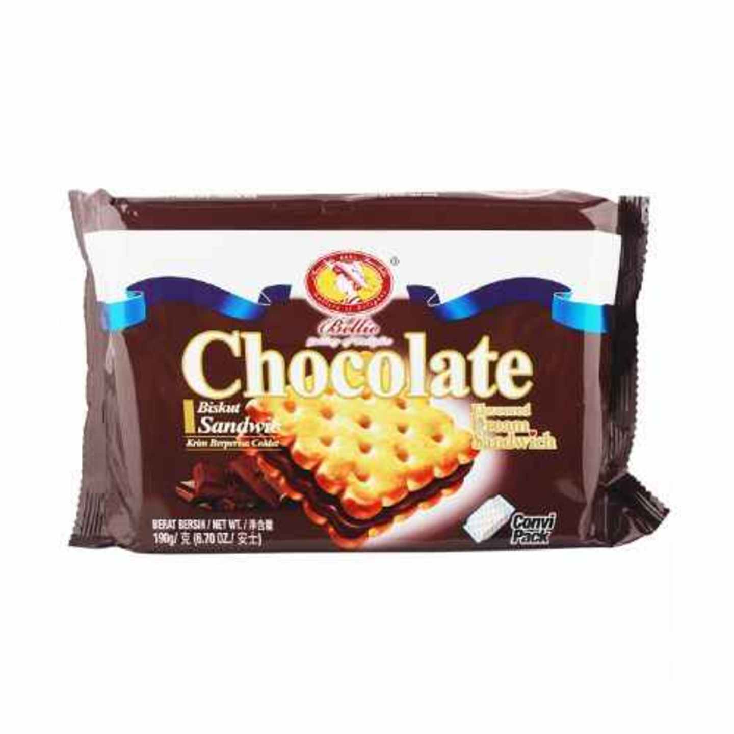 Bellie Biscuit - Chocolate, 190 g