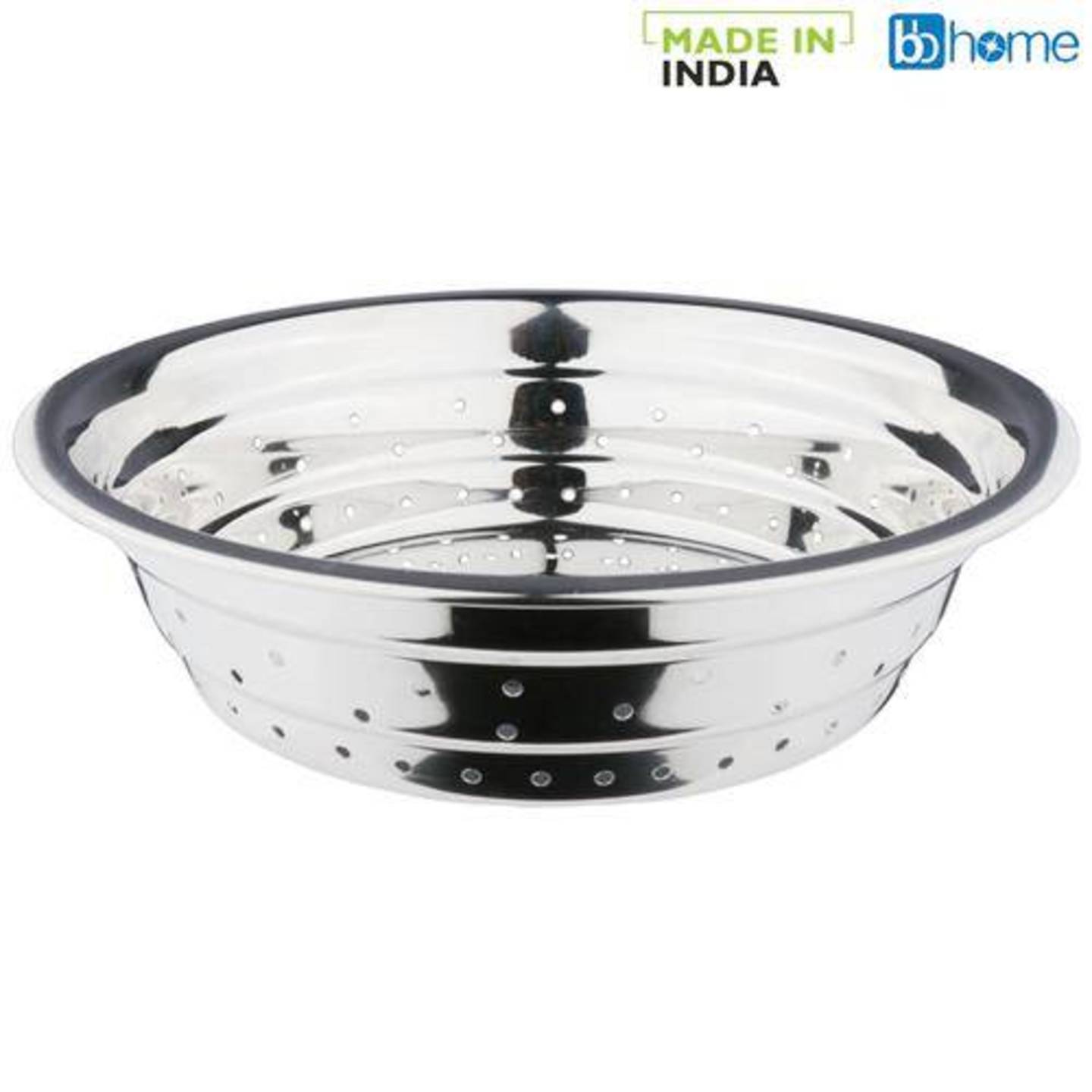 NJAK Home Steel Colander Strainer - No. 12, 1 pc
