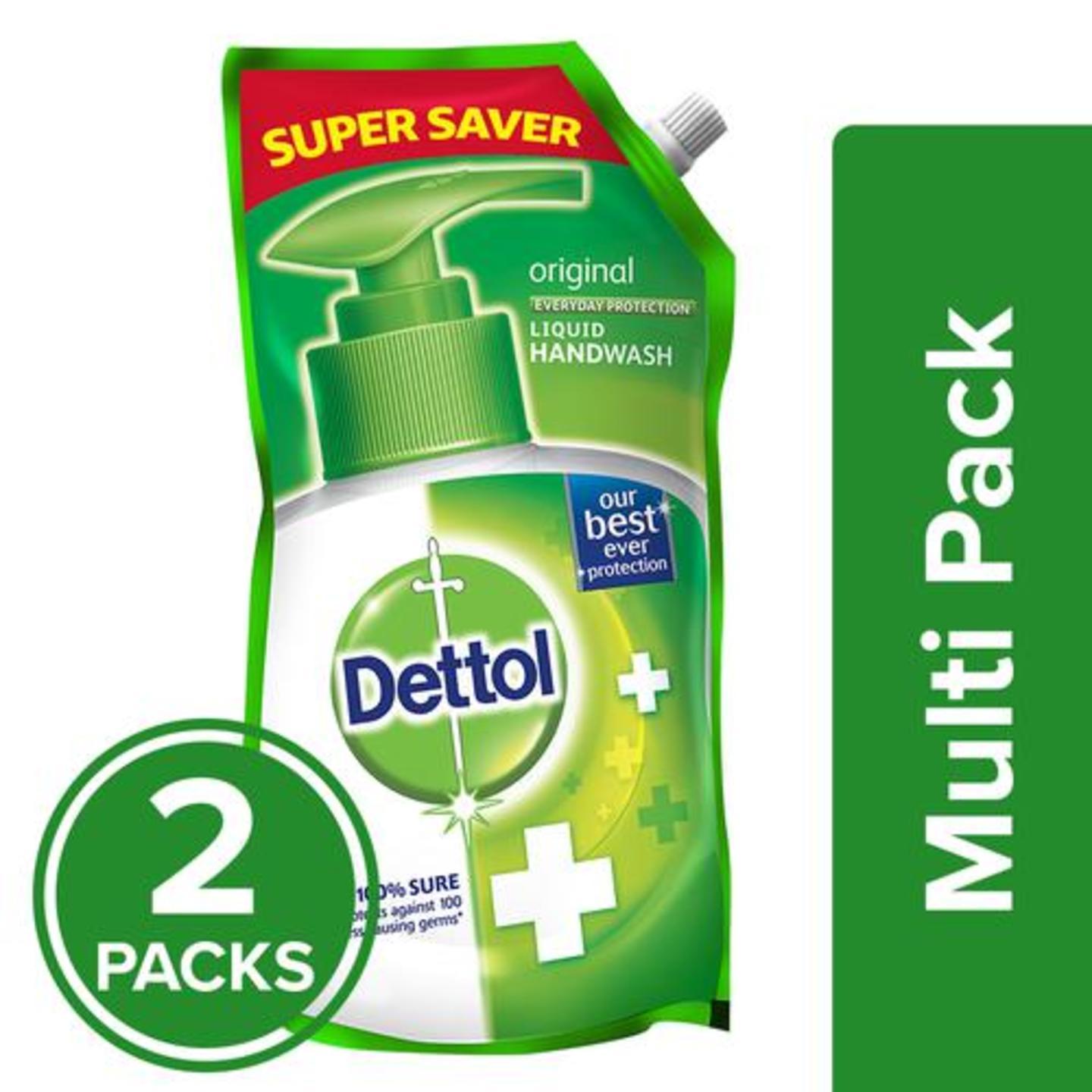 Dettol Handwash - Original, 2x750 ml Multipack