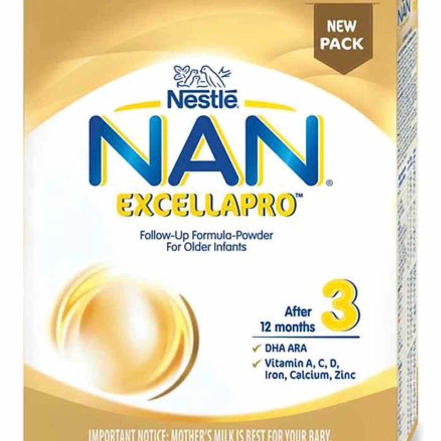 Nestle Nan Excellapro 3 Follow-Up Formula Powder - 400 g
