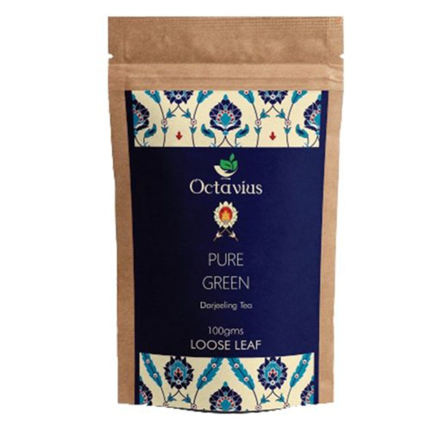Octavius Green Tea - Darjeeling Loose Leaf, 100 g