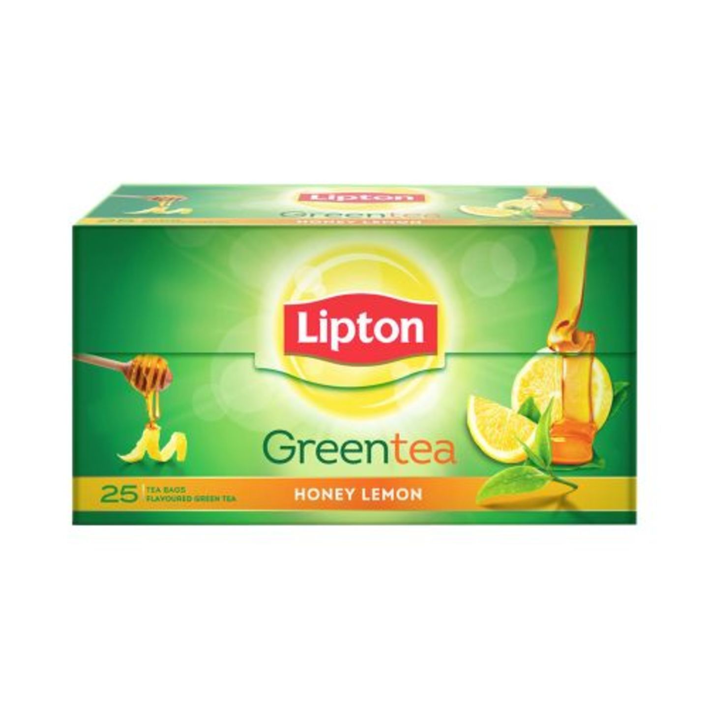 Lipton Lipton Honey Lemon Green Tea Bags, 35 g (25 Bags x 1.4 g each)