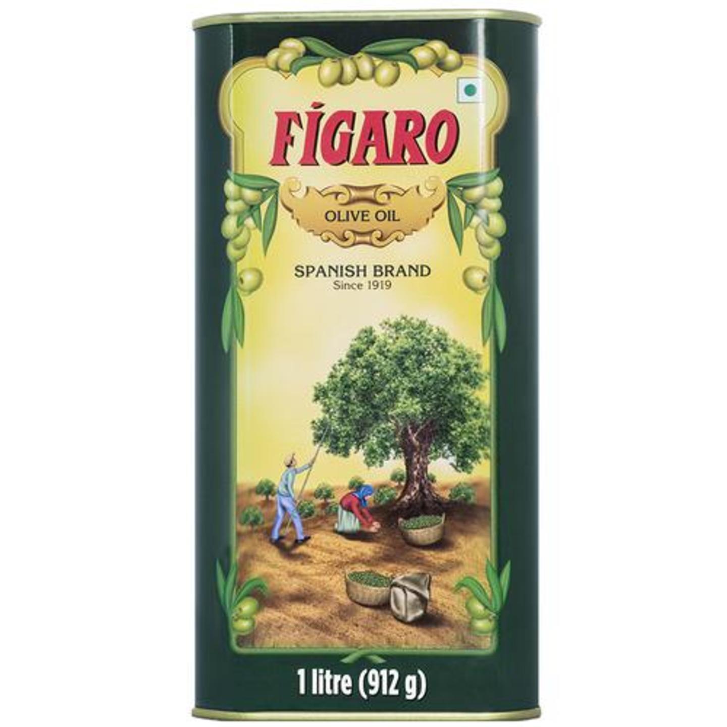Figaro Pure Olive Oil, 1 lt Tin