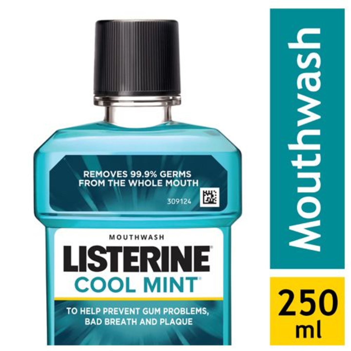 Listerine Mouthwash - Cool Mint, 250 ml