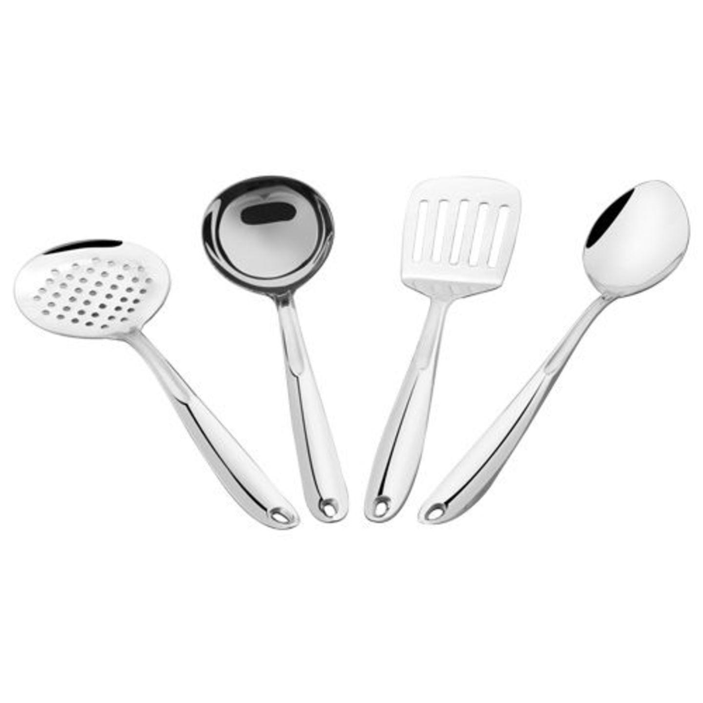 Shri & Sam Stainless Steel Ruby Kitchen Tool, Set of 4