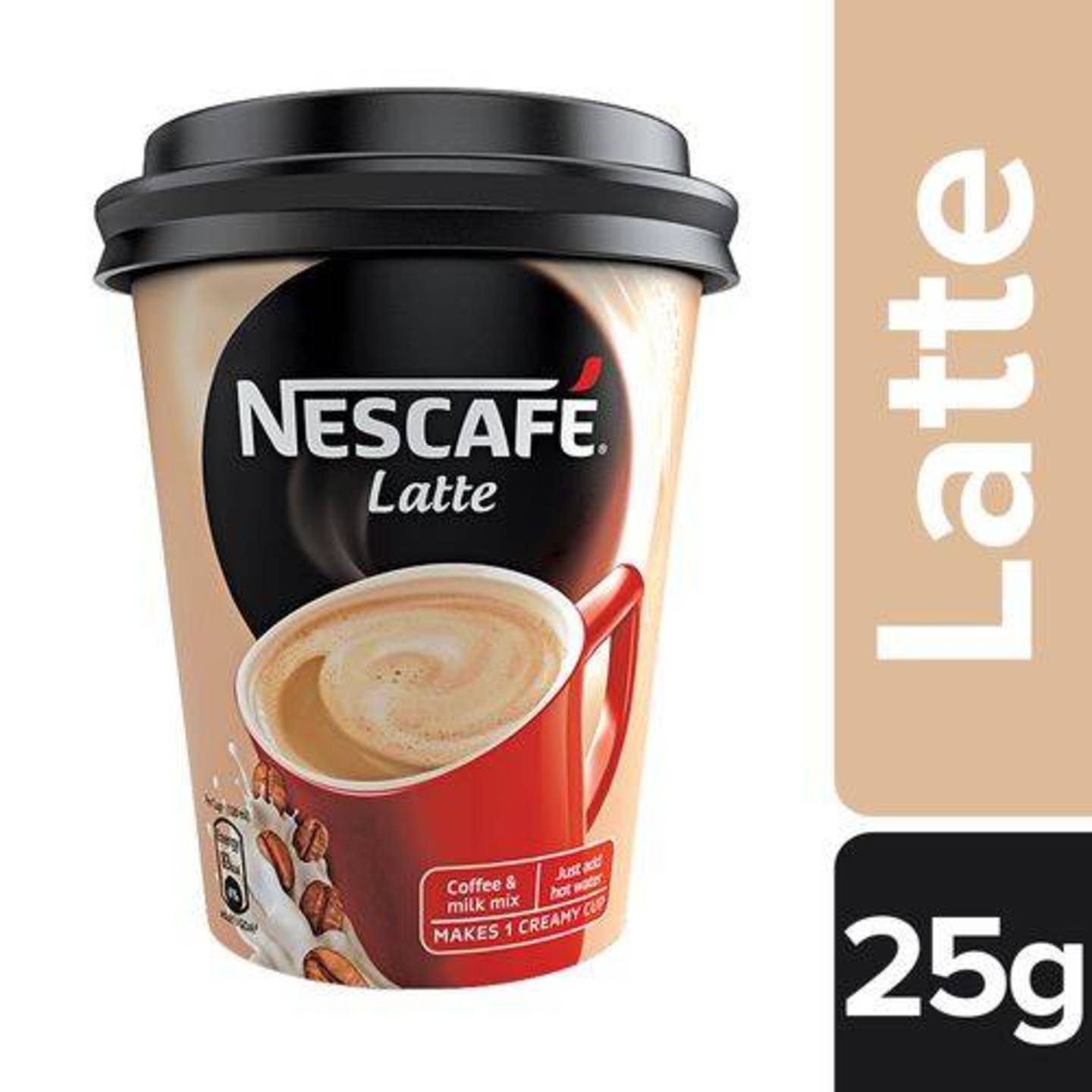 Nescafe Instant Coffee - Latte Premix, 25 g