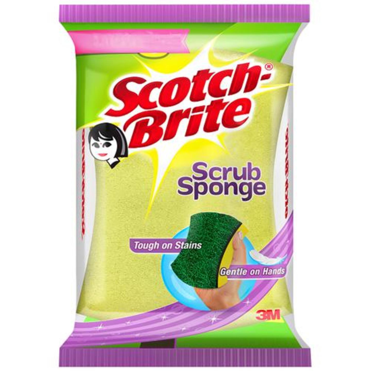 Scotch brite Scrub Sponge Large, 2 pcs