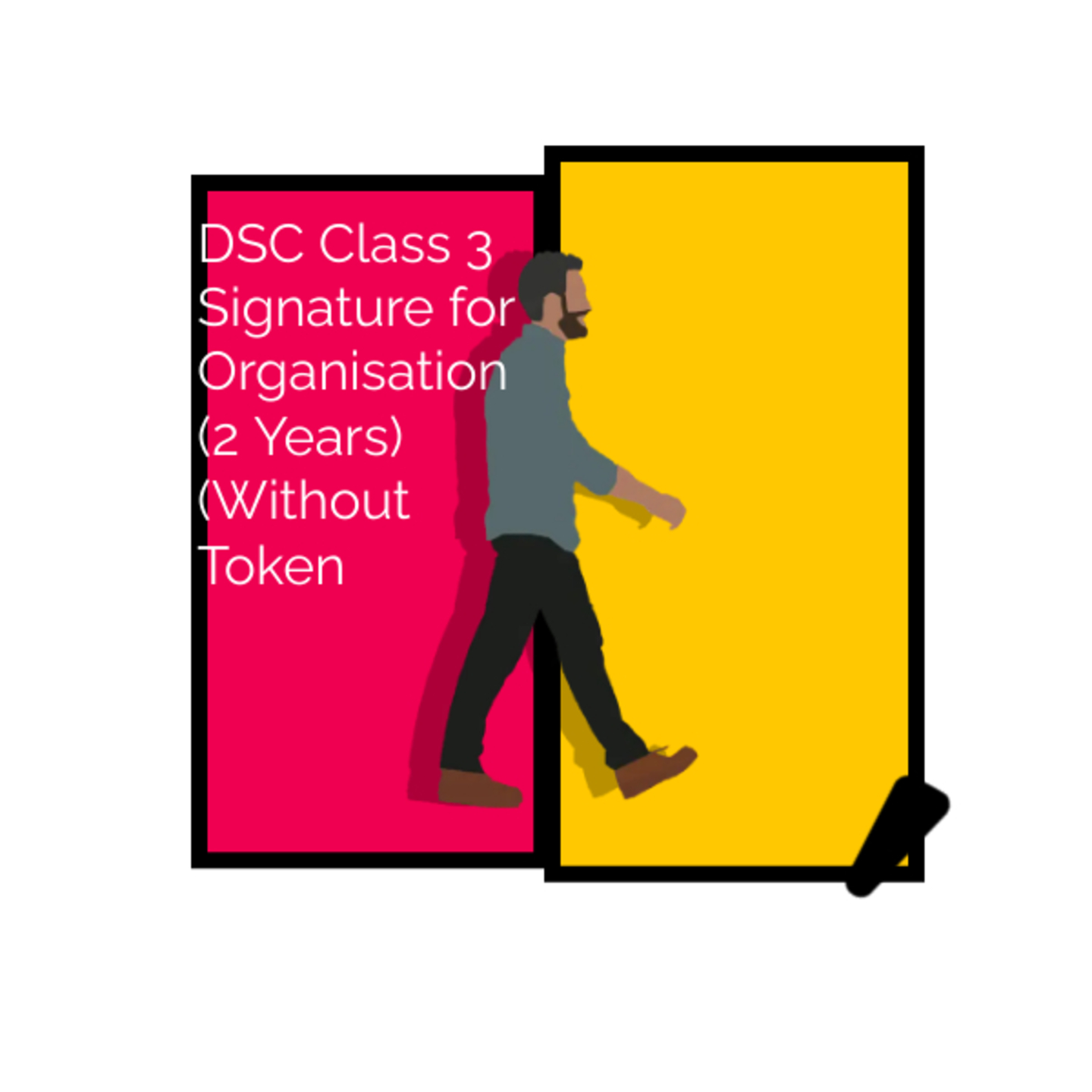 DSC Class 3 Signature for Organisation (2 Years) (Without Token